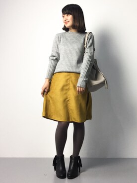 ななこさん（レディース・156cm）の秋コーディネート