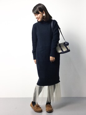 ななこさん（レディース・156cm）の秋コーディネート