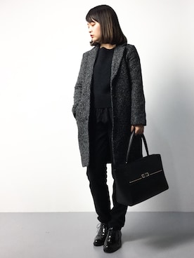 ななこさん（レディース・156cm）の冬コーディネート