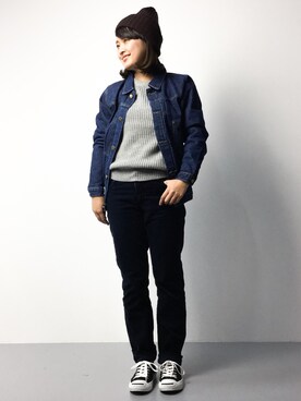 ななこさん(レディース・156cm)の秋コーディネート