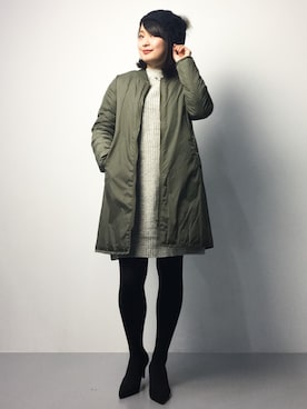ななこさん（レディース・156cm）の冬コーディネート