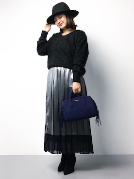 ななこさん（レディース・156cm）の冬コーディネート