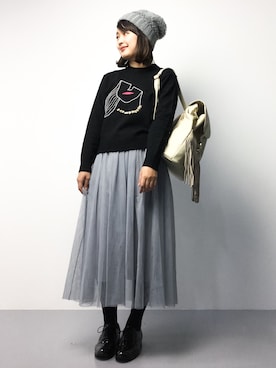 ななこさん（レディース・156cm）の冬コーディネート