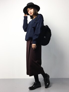 ななこさん(レディース・156cm)の冬コーディネート