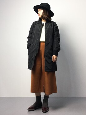 ななこさん（レディース・156cm）の冬コーディネート