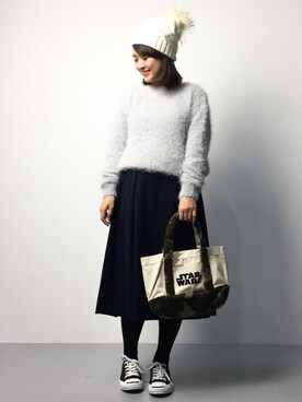 ななこさん（レディース・156cm）の冬コーディネート