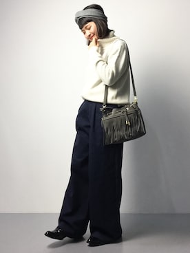 ななこさん（レディース・156cm）の冬コーディネート