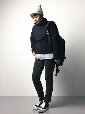 ななこさん(レディース・156cm)の冬コーディネート