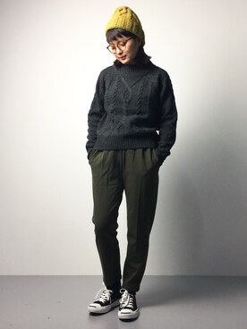 ななこさん（レディース・156cm）の冬コーディネート