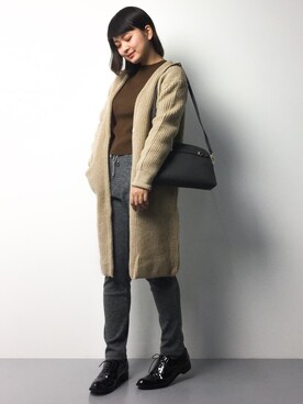 ななこさん（レディース・156cm）の冬コーディネート