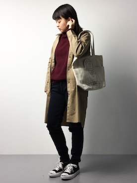 ななこさん（レディース・156cm）の冬コーディネート