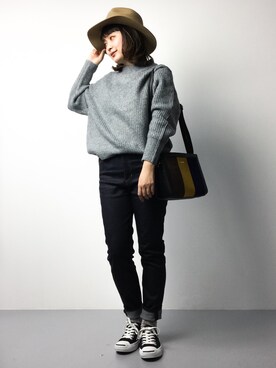 ななこさん（レディース・156cm）の冬コーディネート