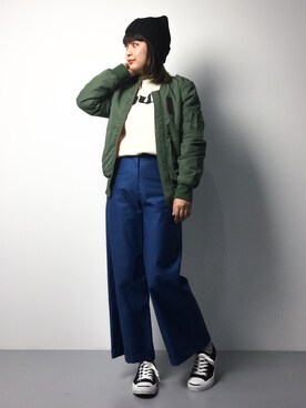 ななこさん（レディース・156cm）の冬コーディネート