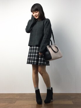 ななこさん（レディース・156cm）の冬コーディネート