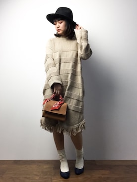 ななこさん（レディース・156cm）の冬コーディネート