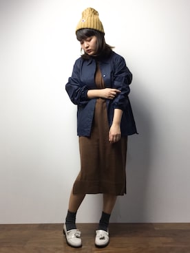 ななこさん（レディース・156cm）の冬コーディネート