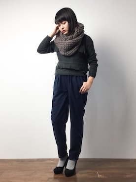 ななこさん(レディース・156cm)の冬コーディネート