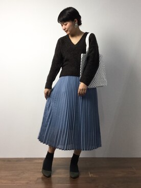 ななこさん(レディース・156cm)の冬コーディネート