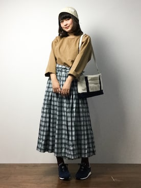 ななこさん（レディース・156cm）の冬コーディネート