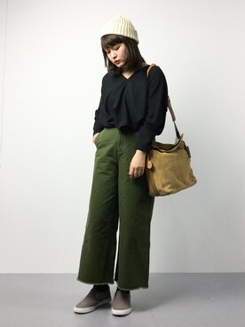 ななこさん（レディース・156cm）の冬コーディネート