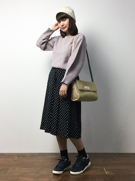 ななこさん（レディース・156cm）の冬コーディネート