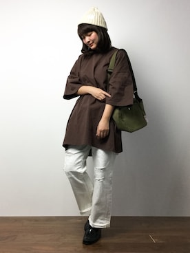 ななこさん（レディース・156cm）の冬コーディネート