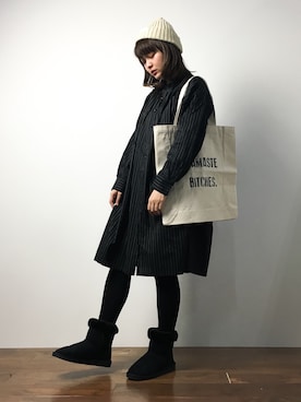 ななこさん(レディース・156cm)の冬コーディネート