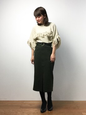 ななこさん(レディース・156cm)の冬コーディネート