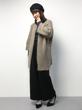 ななこさん（レディース・156cm）の冬コーディネート