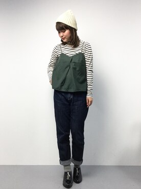ななこさん（レディース・156cm）の冬コーディネート