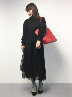 ななこさん（レディース・156cm）の冬コーディネート