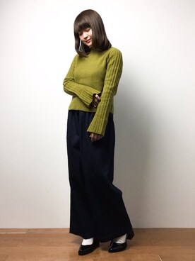 ななこさん（レディース・156cm）の冬コーディネート