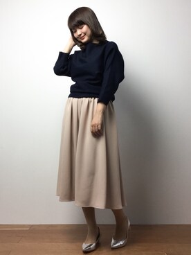ななこさん（レディース・156cm）の冬コーディネート