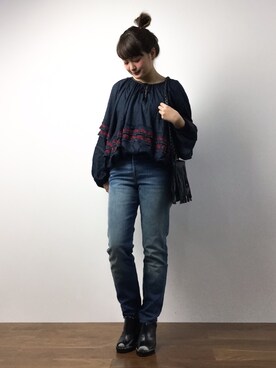 ななこさん（レディース・156cm）の冬コーディネート