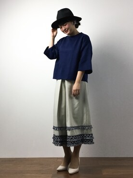 ななこさん(レディース・156cm)の冬コーディネート