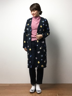 ななこさん（レディース・156cm）の冬コーディネート