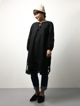 ななこさん（レディース・156cm）の冬コーディネート