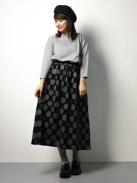 ななこさん（レディース・156cm）の冬コーディネート