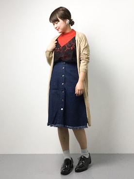 ななこさん（レディース・156cm）の冬コーディネート