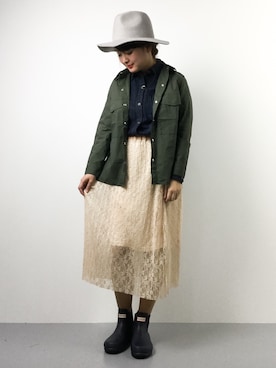 ななこさん(レディース・156cm)の春コーディネート