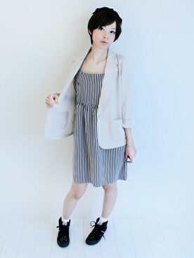 ＡＫＩＫＯさん（レディース・167cm）の春コーディネート