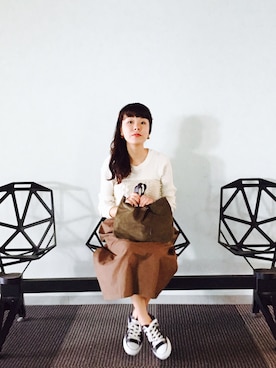 はるかさん（レディース・158cm）の秋コーディネート