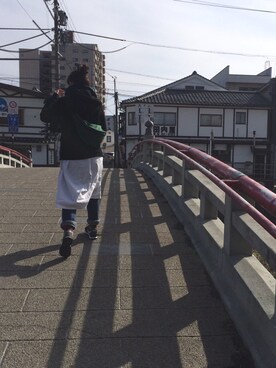 「JOURNAL STANDARD relume（ジャーナルスタンダード　レリューム）のアイテム（ダッフルコート）」を使った、HOLIDAY_さん（レディース・163cm）の春コーディネート