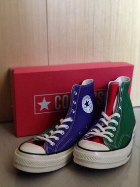 「Addict CONVERSE（アディクト　コンバース）のアイテム」を使った、HoSunさん（メンズ・172cm）の夏コーディネート