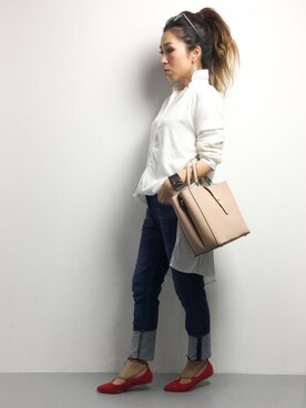 ..HK..さん(レディース・160cm)の春コーディネート