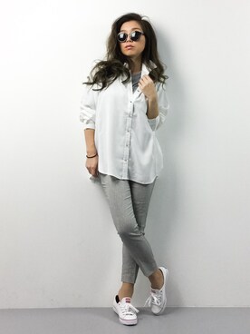 ..HK..さん（レディース・159cm）の春コーディネート