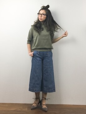 ..HK..さん（レディース・159cm）の春コーディネート