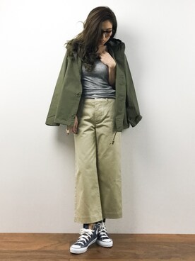 ..HK..さん（レディース・159cm）の春コーディネート