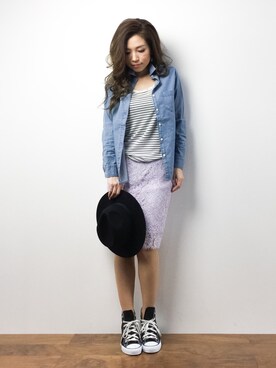 ..HK..さん(レディース・159cm)の春コーディネート