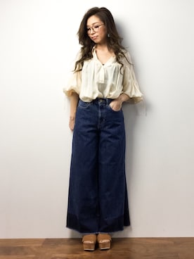 ..HK..さん（レディース・159cm）の春コーディネート